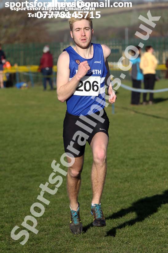 Senior mens 2020 Birtley Cross Country Relay, County Durham.  Photo: David T. Hewitson/Sports for All Pics